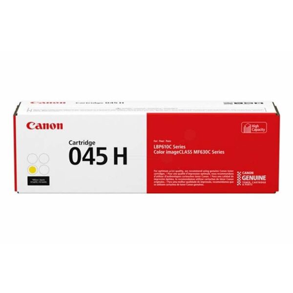 

Оригинальный картридж Canon 045H (1243C002) yellow принтер i-sensys LBP611Cn LBP613Cdw MF631Cn MF633Cdw 641Cx