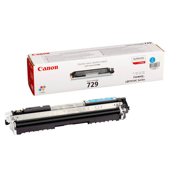 

Оригинальный картридж Canon 729 Cyan 4369B002 к принтеру Canon i-SENSYS LBP-7010 Color LBP7018C