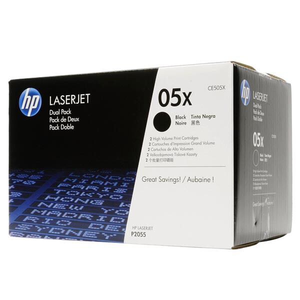 

Оригинальный картридж HP 05X (CE505XD) к принтеру HP LaserJet P2055dn P2055d P2055x P2055 P2050