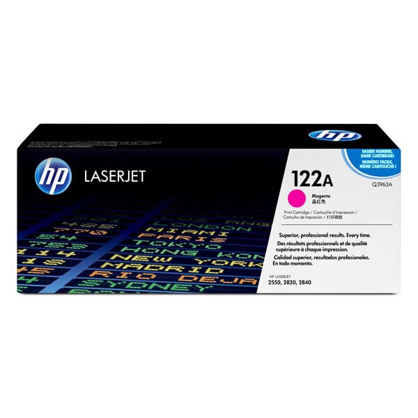 

Оригинальный картридж HP 122A (Q3963A) Magenta для принтера HP Color LaserJet 2550n 2820 2830 2840