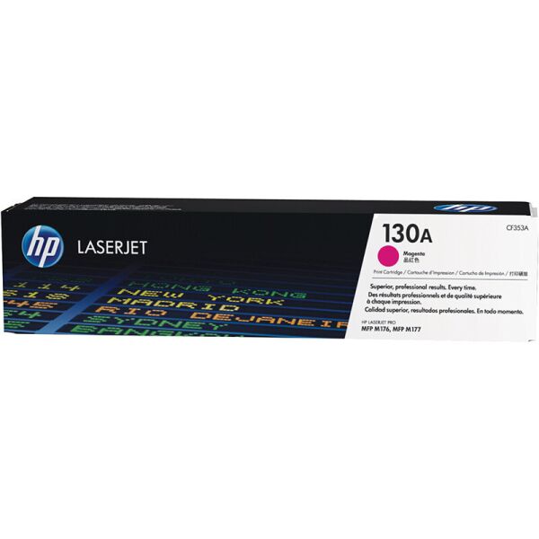 

Оригинальный картридж HP 130A (CF353A) Magenta для принтера HP LaserJet M153 M176 M177