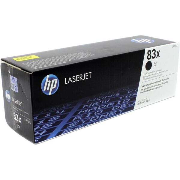 

Оригинальный картридж HP 83X (CF283X) для принтера HP LaserJet Pro M201, MFP M225, M127, M125
