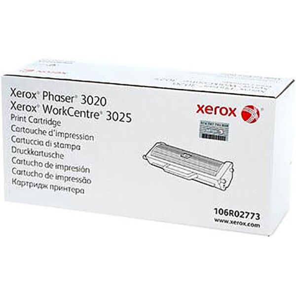 

Оригинальный картридж Xerox 106R02773 к принтеру Xerox Phaser 3020, WorkCentre 3025