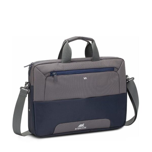 

Сумка для ноутбука Rivacase 7737 Steel Blue/Grey 15.6"