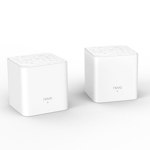 

WiFi Mesh система Tenda Nova (MW3-KIT-2) (AC1300, 1xFE WAN, 1xFE LAN, Beamforming, MESH, 2 антенны, 2-pack)