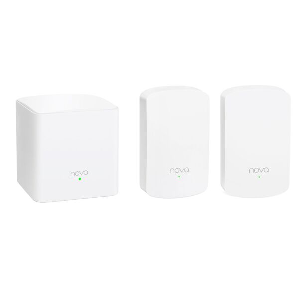 

WiFi Mesh система Tenda Nova MW5 (MW5-KIT-3) (AC1200, 1xGE WAN/LAN, 1xGE LAN, Beamforming, MESH, MU-MIMO, 2 антенны, 3-pack)
