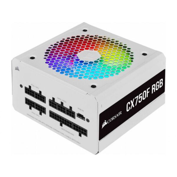 

Блок питания Corsair CX750F RGB White (CP-9020227-EU)