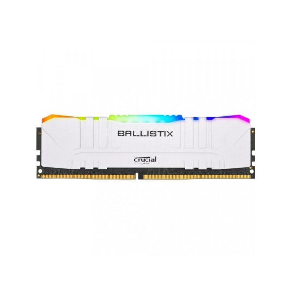 

Модуль памяти Crucial DDR4 16GB 3000 Ballistix White RGB C15-16-16 (BL16G30C15U4WL)