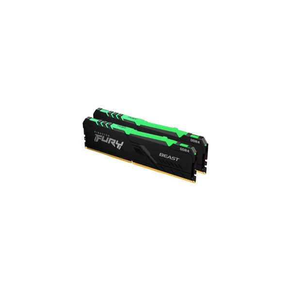 

Память Kingston FURY 32 GB (2x16GB) DDR4 3600 MHz Beast RGB (KF436C18BBAK2/32)