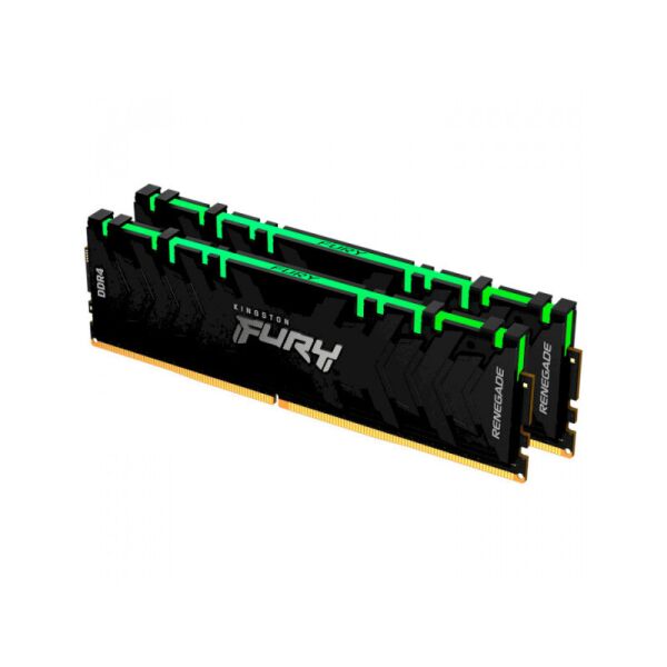 

Модуль памяти Kingston FURY 32 GB (2x16GB) DDR4 3200 MHz Renegade RGB (KF432C16RB1AK2/32)