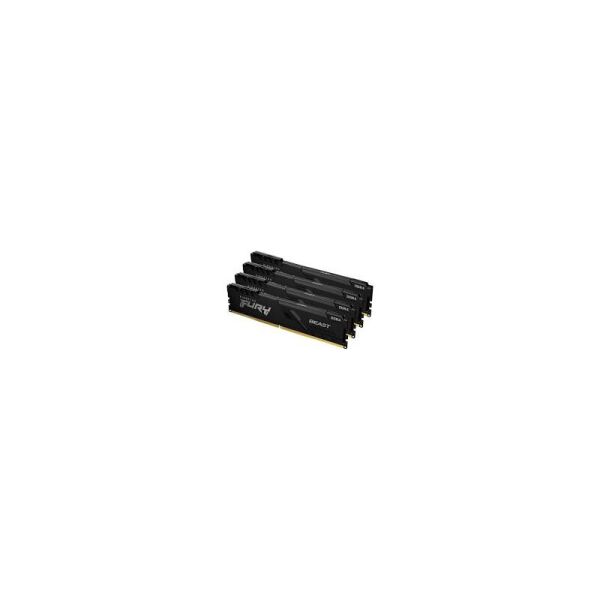 

Оперативная память Kingston FURY 32 GB (4x8GB) DDR4 2666 MHz Beast Black (KF426C16BBK4/32)