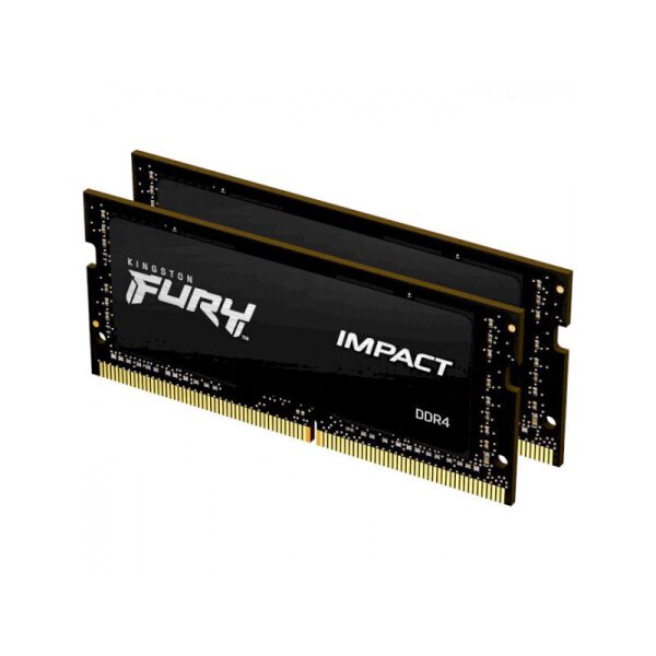 

Оперативная память Kingston FURY 64 GB (2x32GB) SO-DIMM DDR4 3200 MHz Impact (KF432S20IBK2/64)