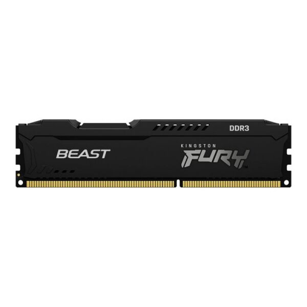 

Память Kingston FURY 8 GB DDR3 1866 MHz Beast Black (KF318C10BB/8)