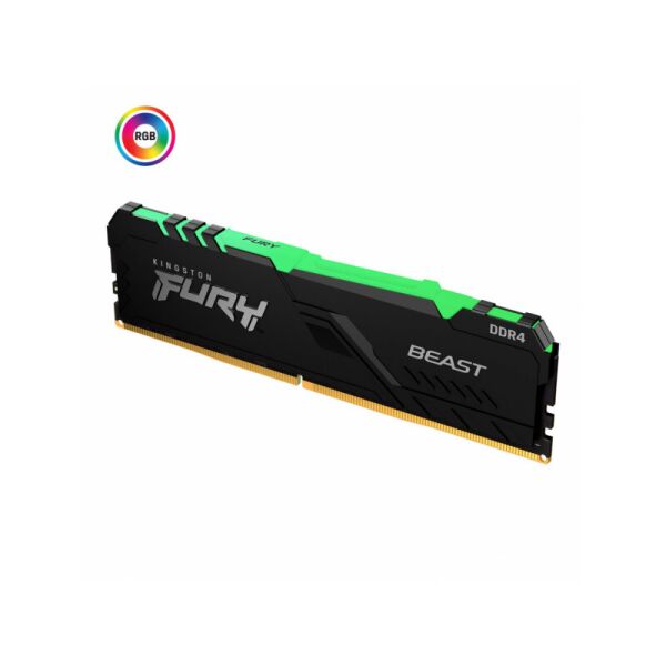 

Память Kingston FURY 32 GB DDR4 3200 MHz Beast RGB (KF432C16BBA/32)