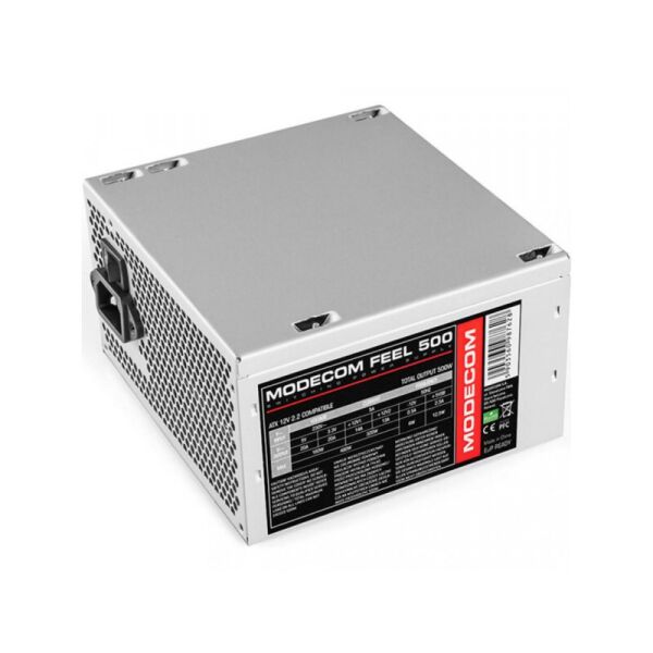 

Блок питания MODECOM Feel 500W Bulk (ZAS-FEEL-00-500-ATX-PFC)