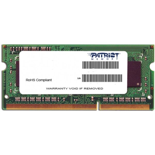 

Оперативная память Patriot Signature SO-DIMM DDR3 PSD24G8002S