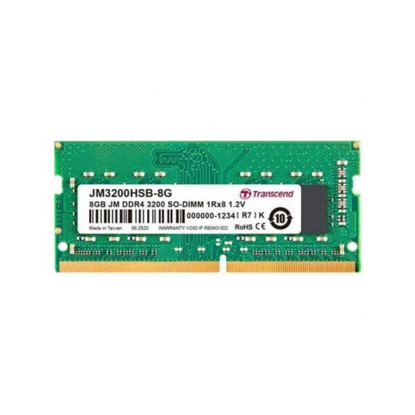 

Оперативная память Transcend 8 GB SO-DIMM DDR4 3200 MHz JetRam (JM3200HSB-8G)