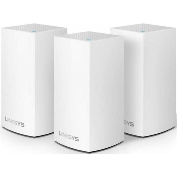 

WiFi Mesh система LinkSys Velop VLP0103 (VLP0103-EU) (AC1200, MESH, 2xGE WAN/LAN, BT 4.1, бел. 3-pack)