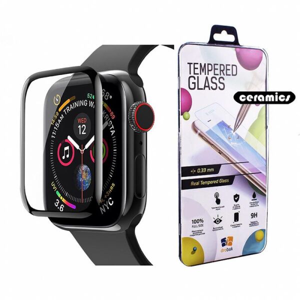 

Защитное стекло Drobak для Apple Watch Series 6 40mm Black 3D (313124)
