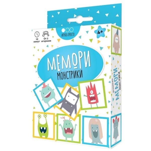 

Настольная игра Muravey Games Мемори. Монстрики (ТК002)