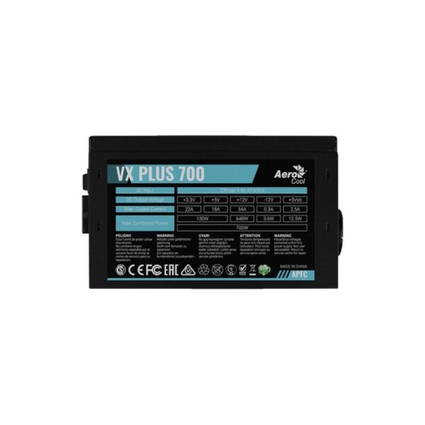 

Блок питания Aerocool VX PLUS 700