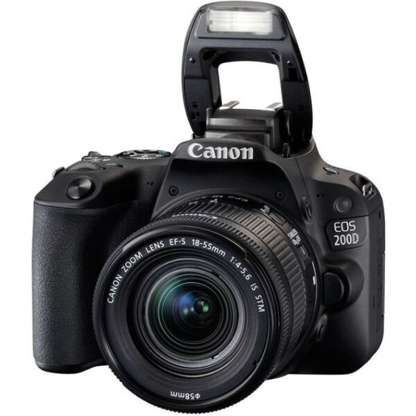 

Canon EOS 200D kit (18-55mm) EF-S IS STM black
