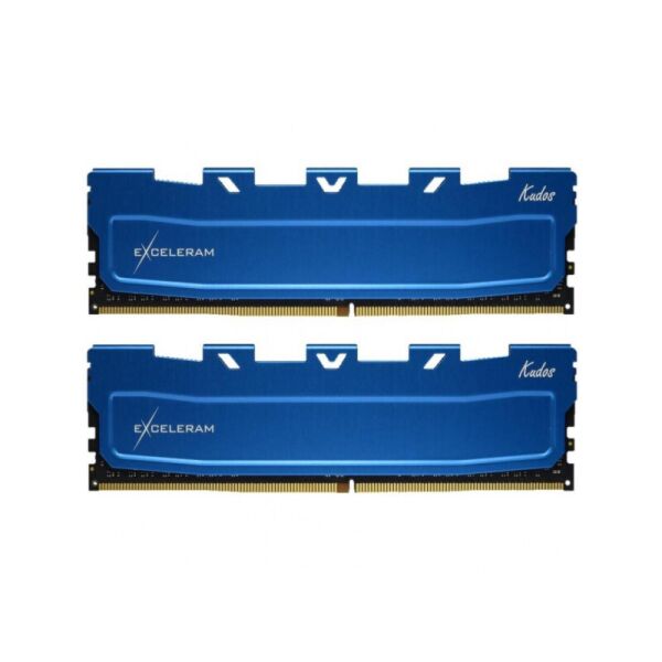 

Оперативная память Exceleram 8 GB (2x4GB) DDR4 2666 MHz Kudos Blue (EKBLUE4082619AD)