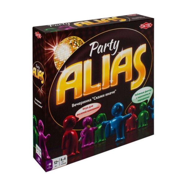

Настольная игра Tactic Alias. Party (Вечеринка. Скажи Иначе) (53365)