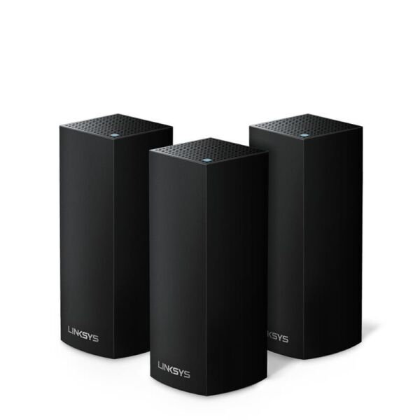 

WiFi Mesh система LinkSys VELOP WHW0303B (WHW0303B-EU) (AC2200, MESH, 2xGE WAN/LAN, BT 4.0, черн. 3-pack)