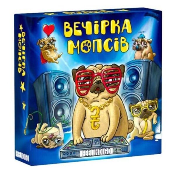 

Настольная игра FeelIndigo Вечеринка мопсов (IM16001)