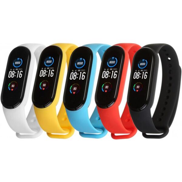 

Комплект ремешков Armorstandart для браслета Xiaomi Mi Band 5/Mi Band 6 Bananas 5 шт. (ARM57620)