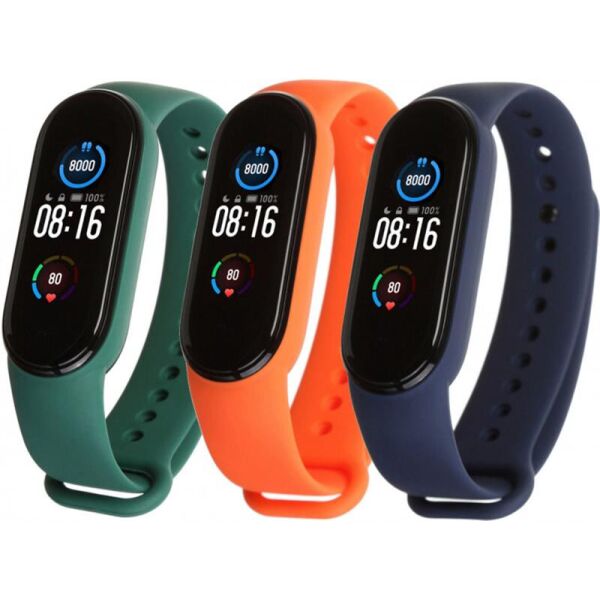 

Комплект ремешков Armorstandart для браслета Xiaomi Mi Band 5/Mi Band 6 Pop Retro 3 шт. (ARM57625)