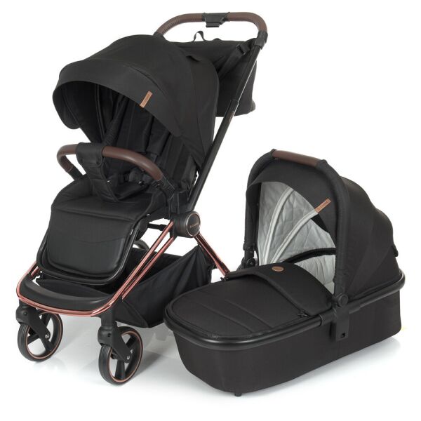 

Коляска универсальная 2в1 ME 1091-RG PERSONA Black EL CAMINO