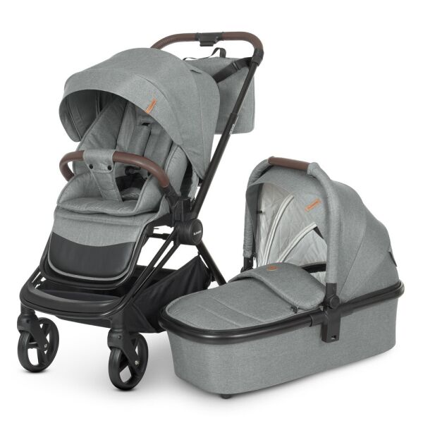 

Коляска универсальная 2в1 ME 1091-B PERSONA Gray EL CAMINO