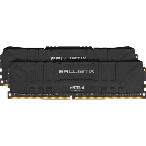 

Crucial 16 GB (2x8GB) DDR4 3600 MHz Ballistix Black (BL2K8G36C16U4B)