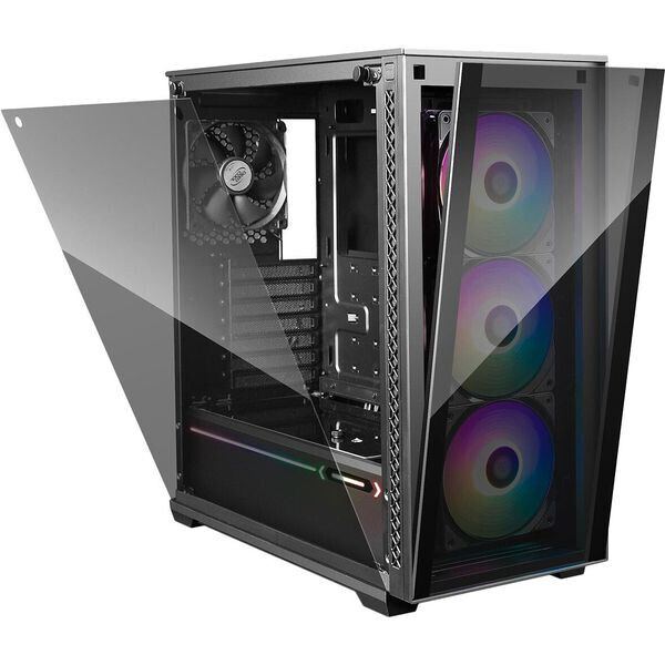 

Deepcool MATREXX 70 ADD-RGB 3F (DP-ATX-MATREXX70-BKG0P-3F)