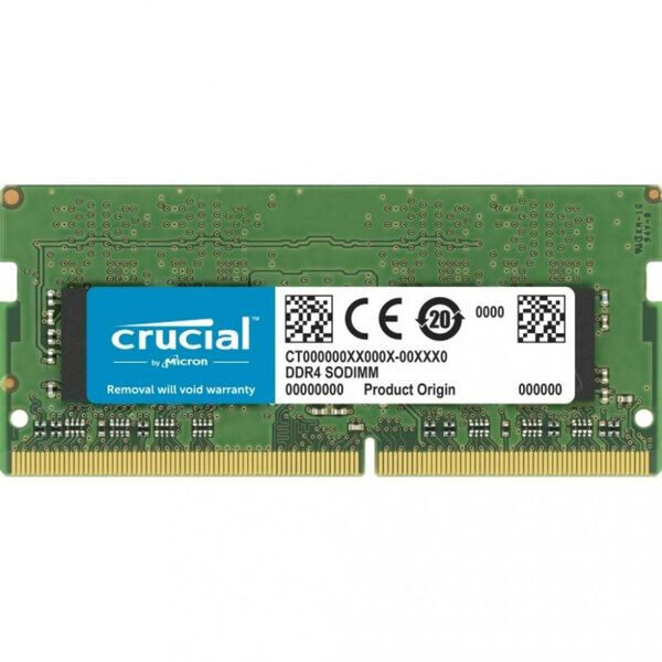 

Crucial 8 GB SO-DIMM DDR4 3200 MHz (CT8G4SFRA32A)