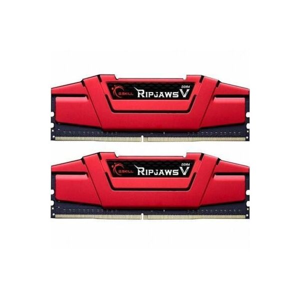 

G.Skill 8 GB (2x4GB) DDR4 2400 MHz Ripjaws V Blazing Red (F4-2400C17D-8GVR)