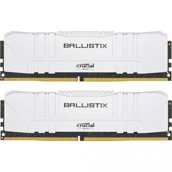 

Crucial 32 GB (2x16GB) DDR4 2666 MHz Ballistix White (BL2K16G26C16U4W)