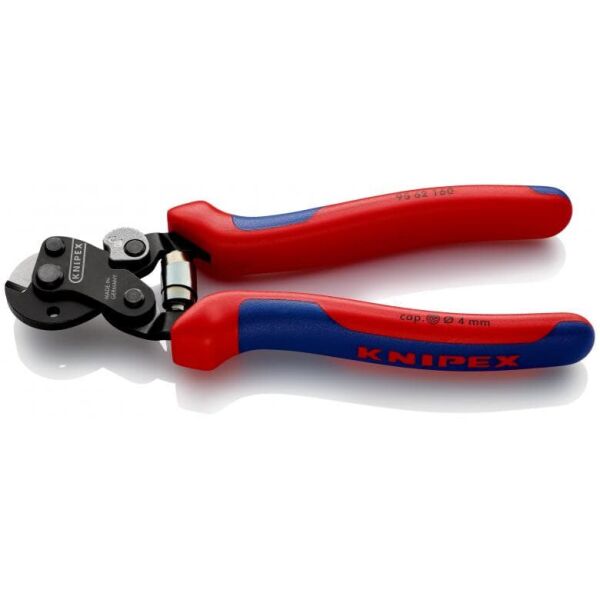 

Ножницы для резки особо прочного проволочного троса 160мм, KNIPEX 95 62 160