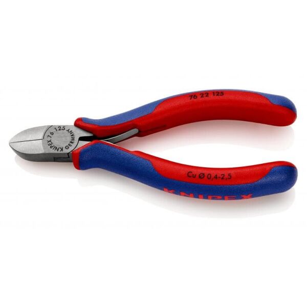 

Кусачки боковые для электроники KNIPEX 76 22 125