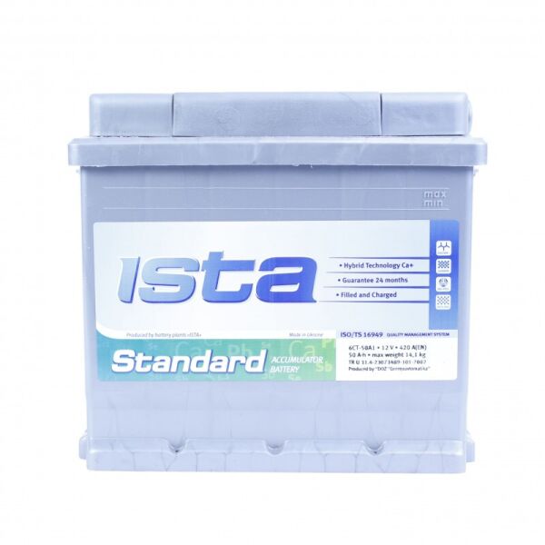 

ISTA 6СТ-50 АзЕ Standard