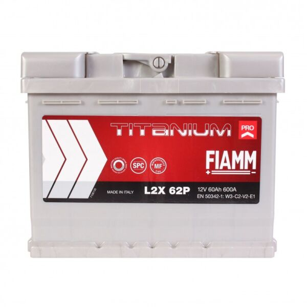 

FIAMM 6СТ-60 Аз Titanium Pro (L2X 62P)