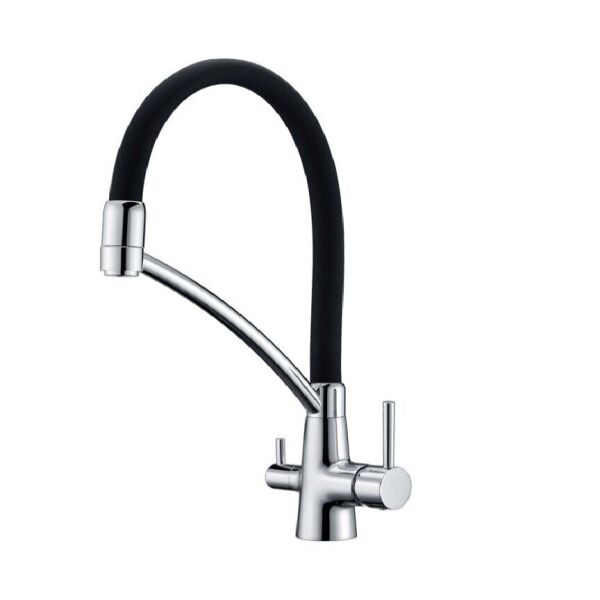 

Смеситель для кухни Fabiano FKM 31.10 Chrome Black 8231.403.0077