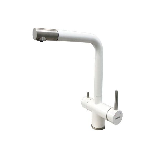 

Смеситель для кухни Fabiano FKM 31.16P SS Alpine White 8231.401.0772