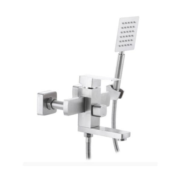 

Смеситель для ванны из нерж. стали Zerix KUB-009 Euro ZX3165