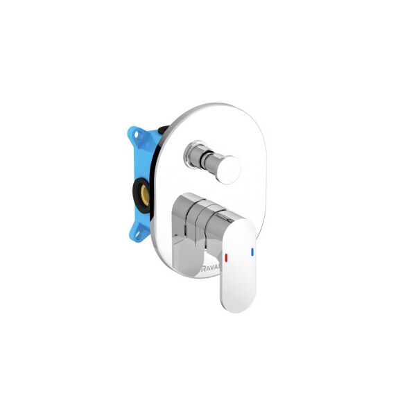 

Смеситель для душа Ravak Chrome CR 065.00 (с переключателем для R-box) X070056
