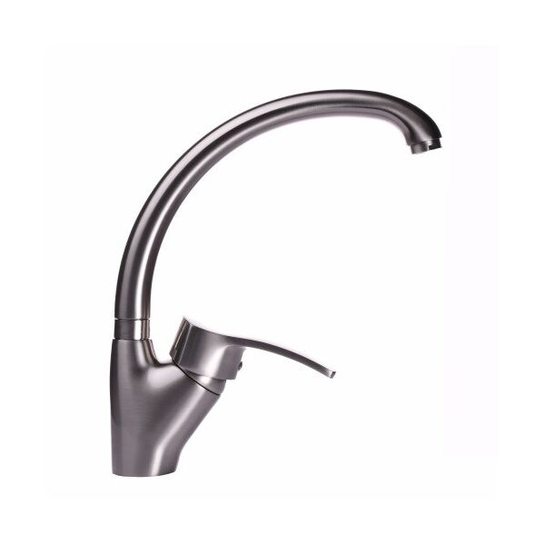 

Смеситель для кухни Globus Lux Queensland GLQU-0103S-BIG ST STEEL 8694900302606