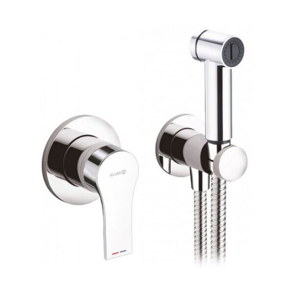

Смеситель с гигиеническим душем KLUDI Zenta Sl 489980565