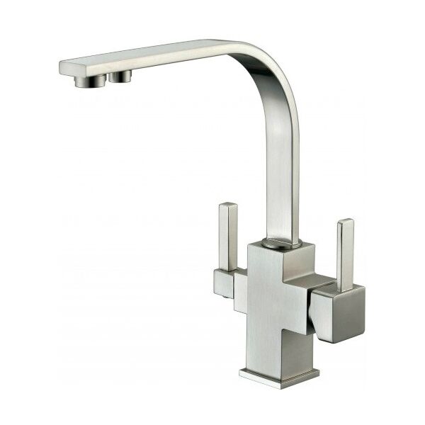 

Смеситель для кухни под фильтр Zorg ZR 332 YF NICKEL
